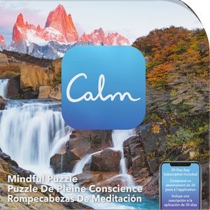 CALM 300 piece puzzzle with meditation app, never been opened still in wrapping